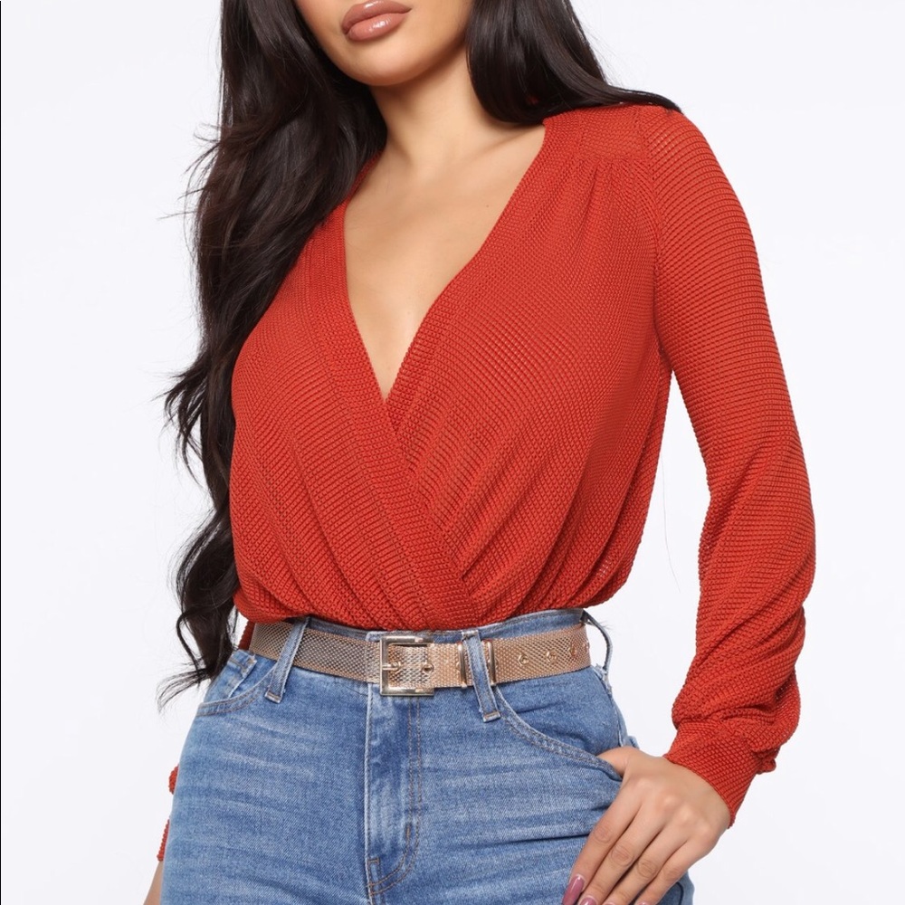 Rust bodysuit